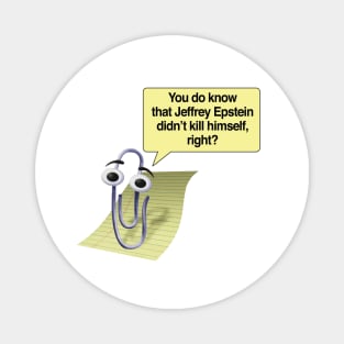 Microsoft Clippy / Jeffrey Epstein Magnet